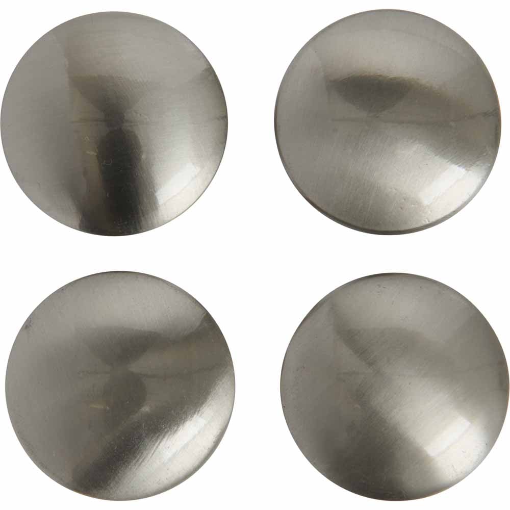 Wilko Satin Knob 4 Piece Image 1