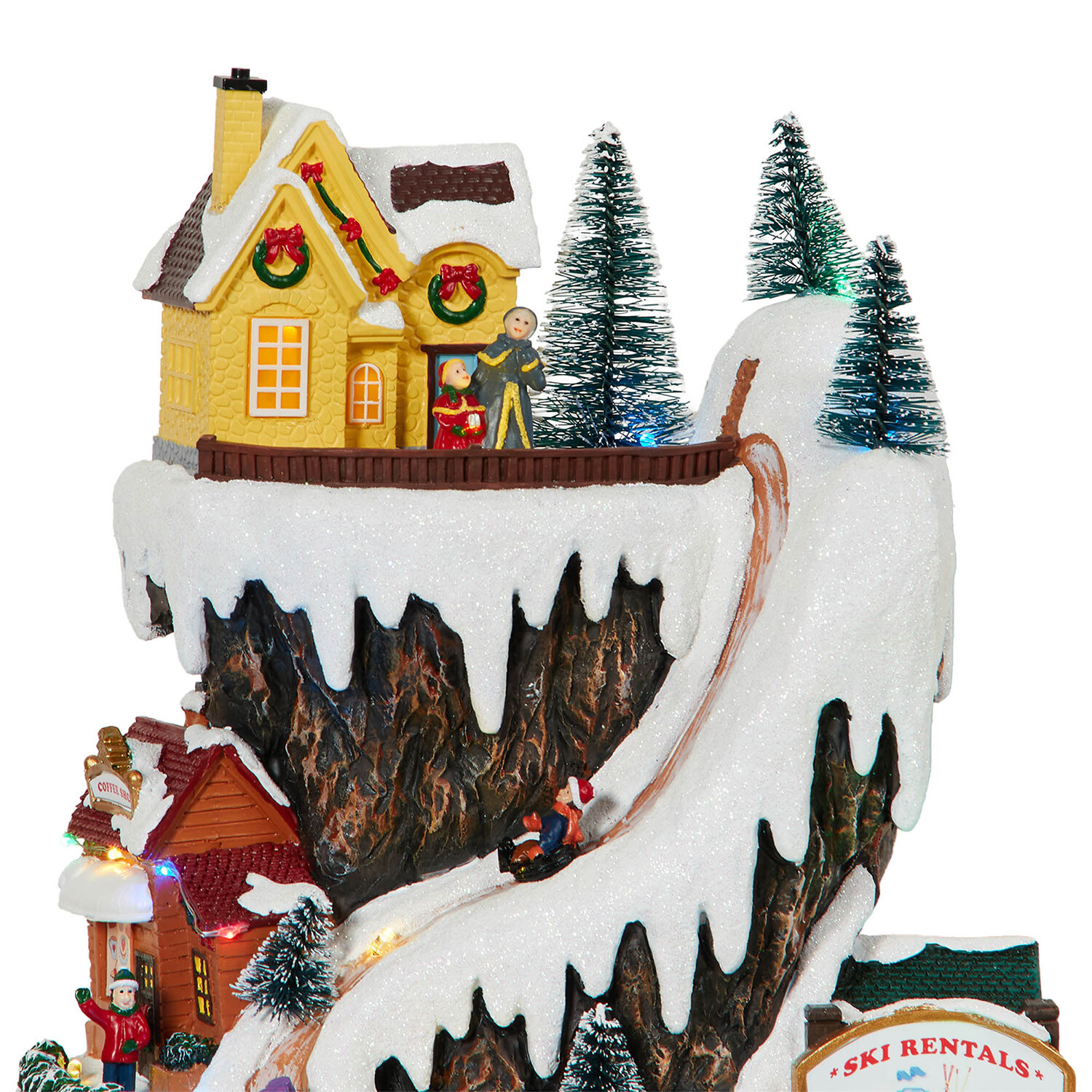 Christmas LED Ski Resort - Multicolour Image 5