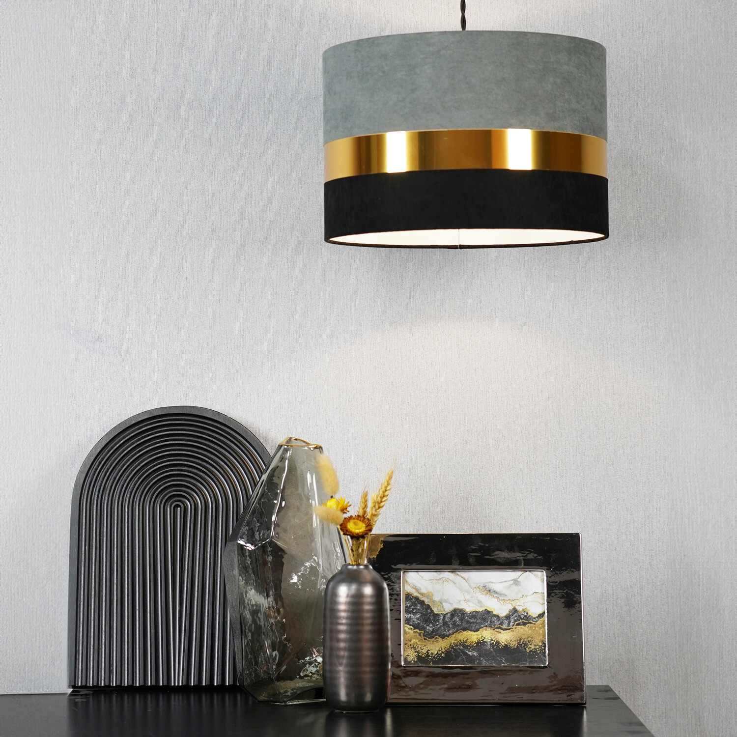 Maddox Shade - Grey, Gold and Black Image 9