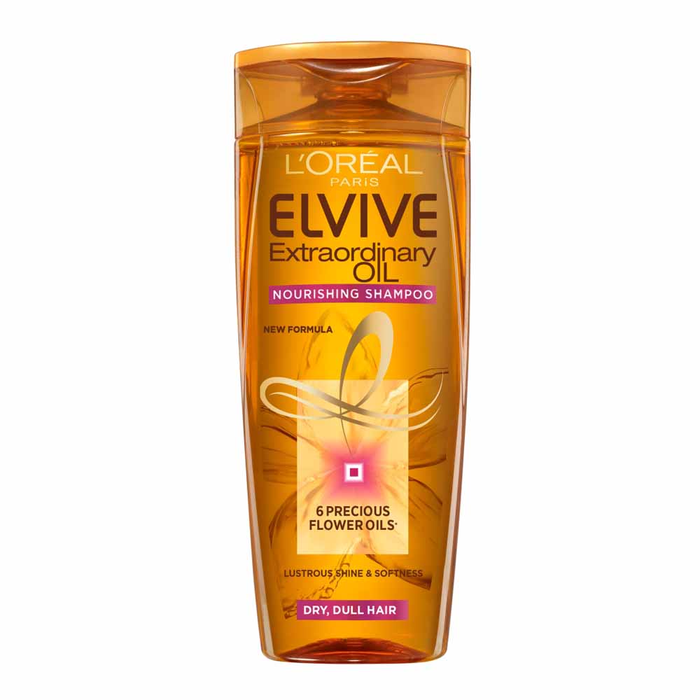 L’Oréal Paris Elvive Extraordinary Oil Shampoo Dry  Hair 250ml Image 1