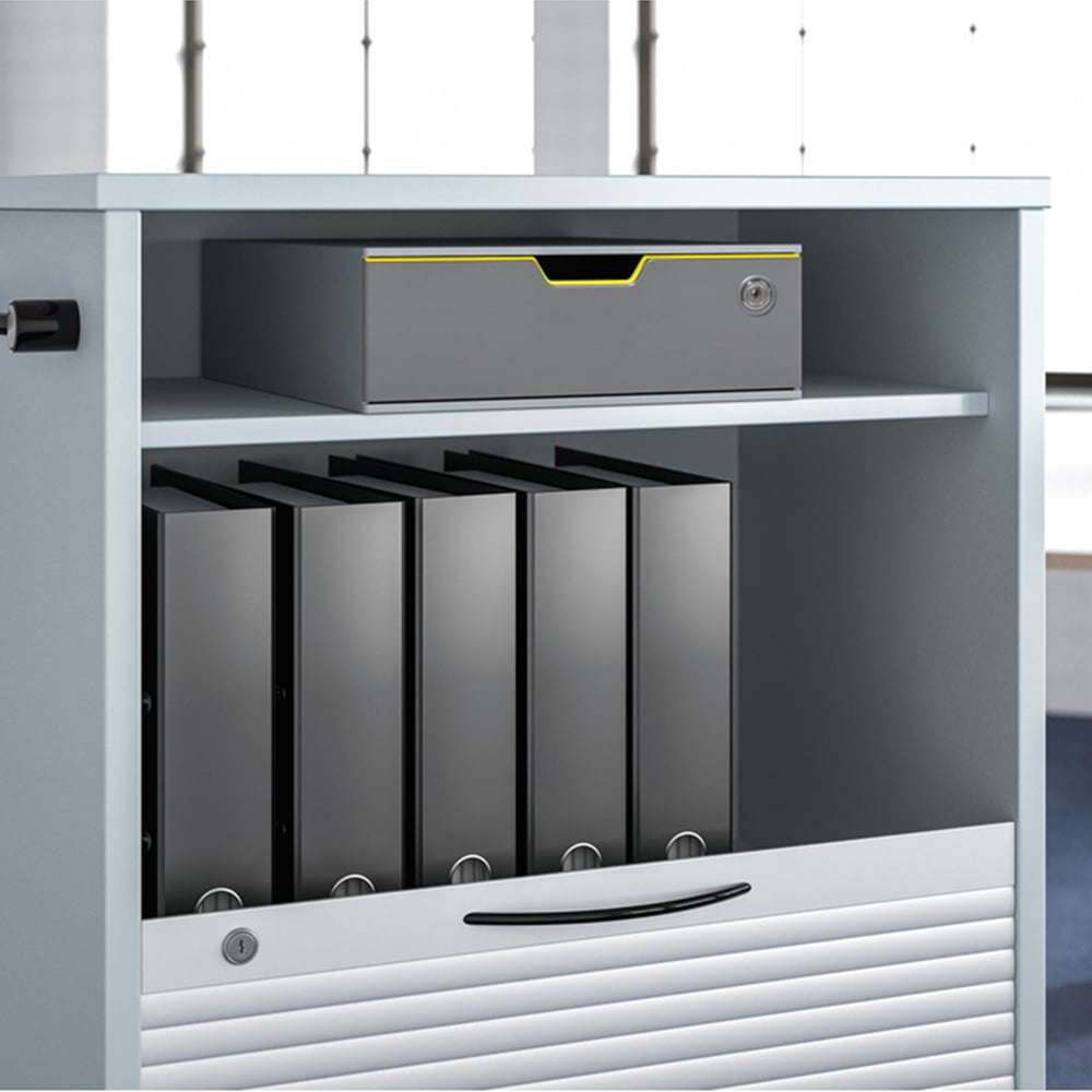 Durable Varicolor Safe Yellow Lockable GDPR Desktop Storage Drawer A4+ Image 4