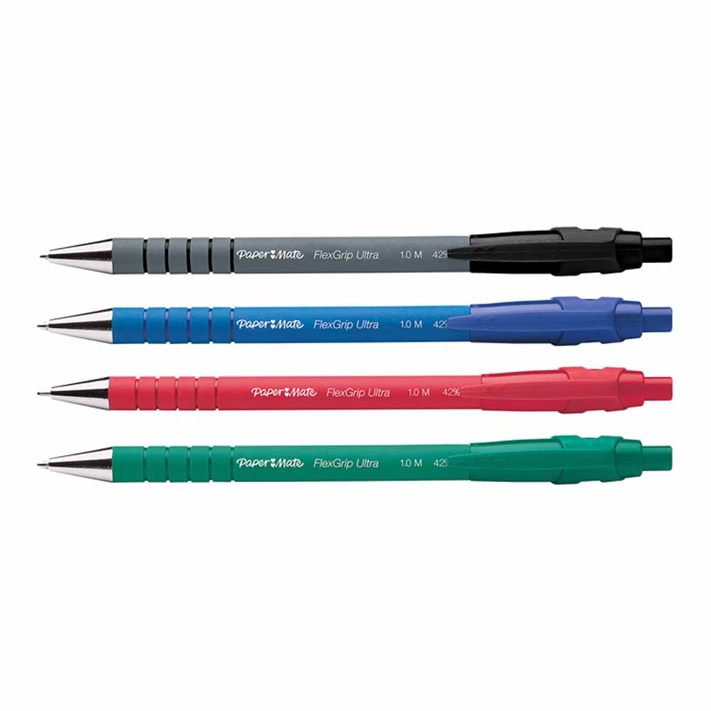 Papermate Flex BallPoint Pens Assorted 4 Pack Image 7