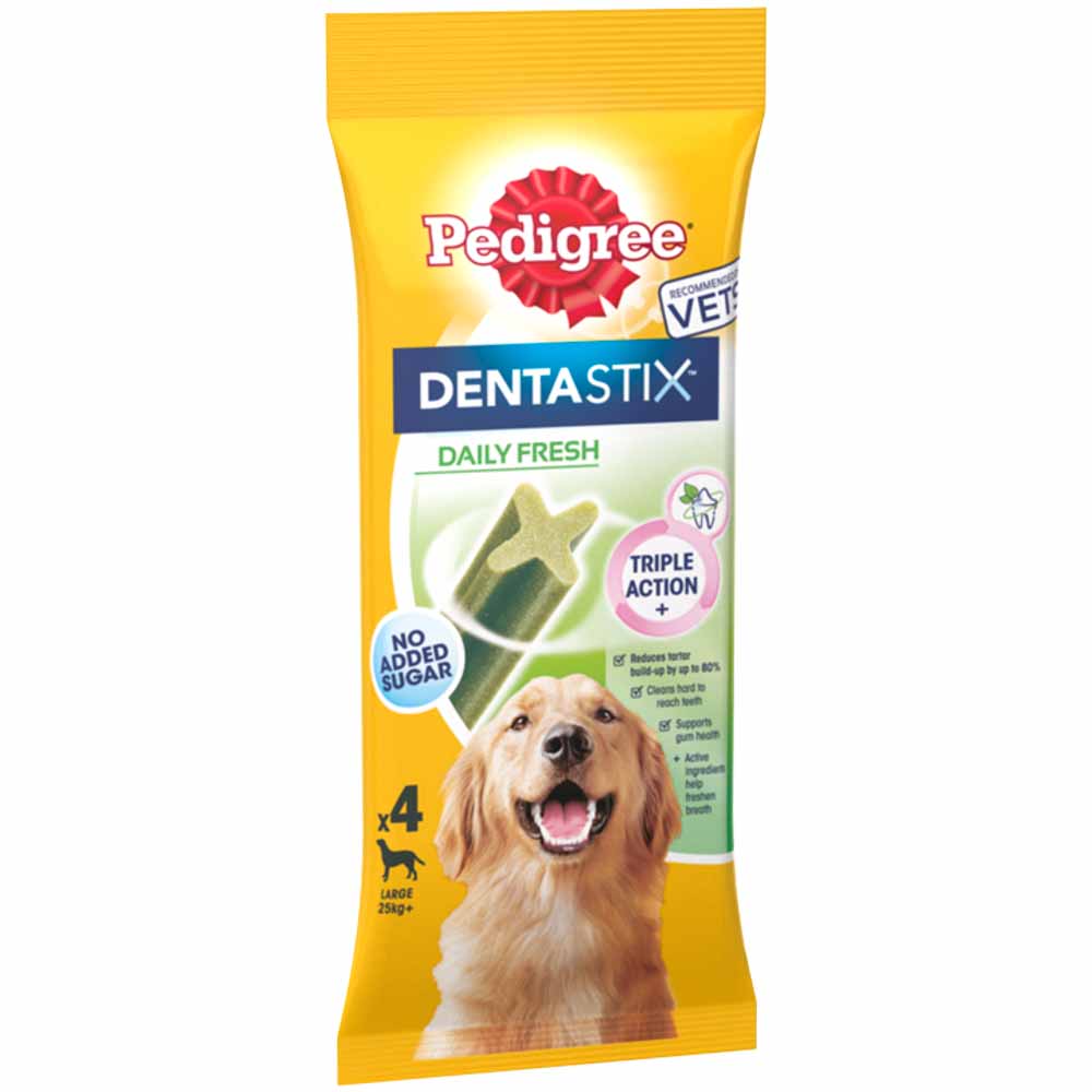 Pedigree Dentastix Fresh Adult Large Dog Dental Treats 154g 4 Pack Image 3