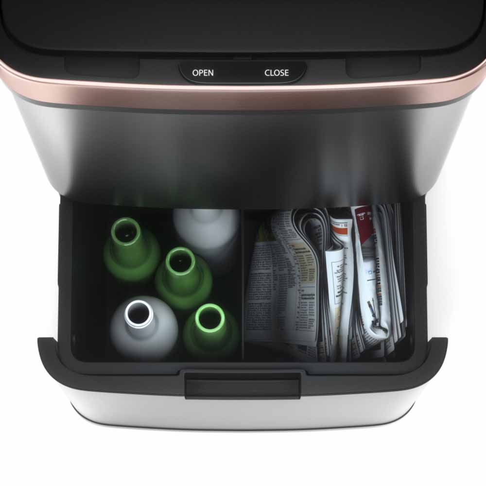 Morphy Richards Pro Sensor Bin 75L S/S Wilko