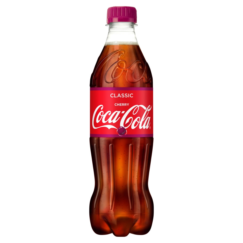 Cherry Coke 500ml Bottle Image 1