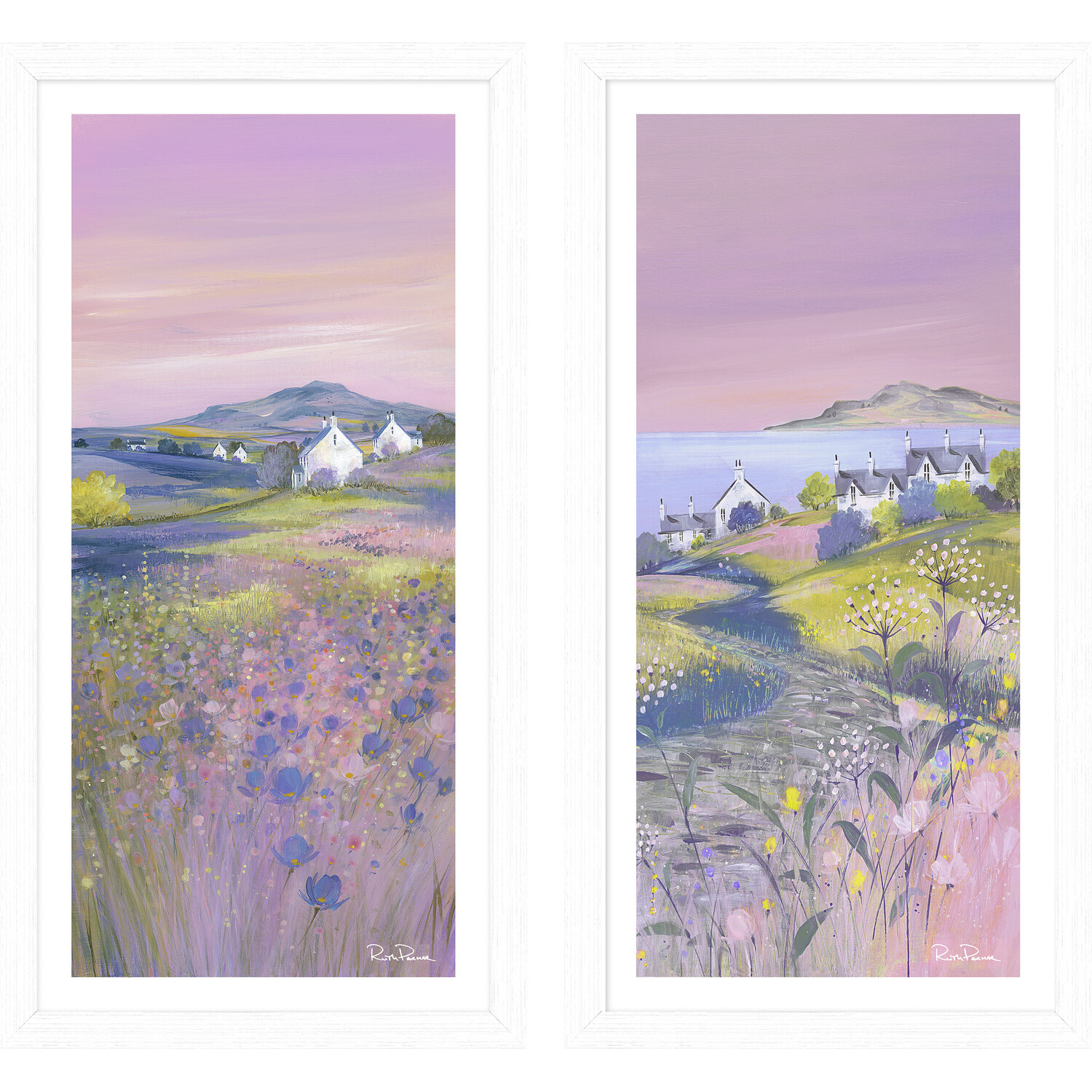 Single Ruth Parker Evening Walk Wall Art 42 x 22cm in Assorted styles Image