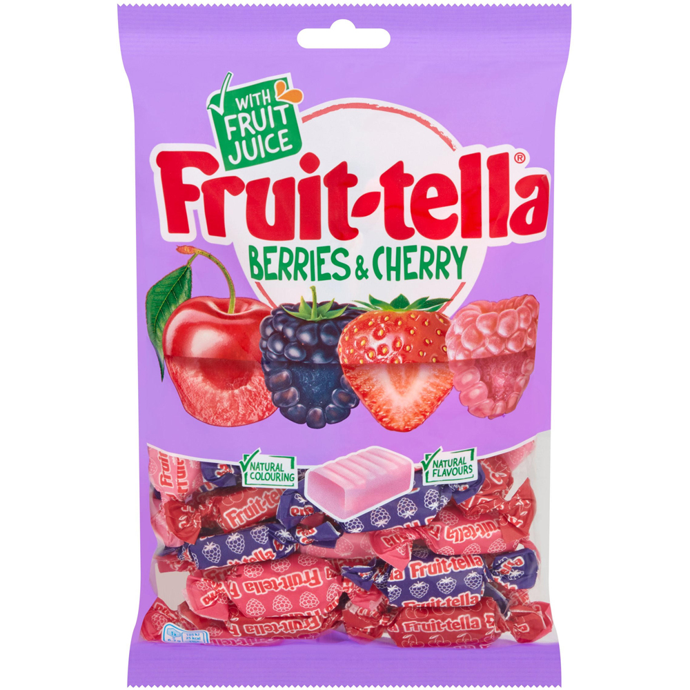 Fruit-tella Berries and Cherry Chews 300g Image
