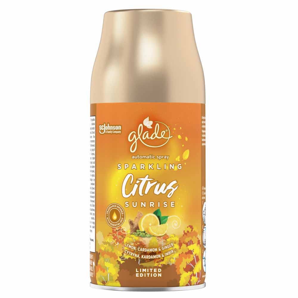 Glade Automatic Spray Refill Citrus Sunrise Air Freshener Wilko