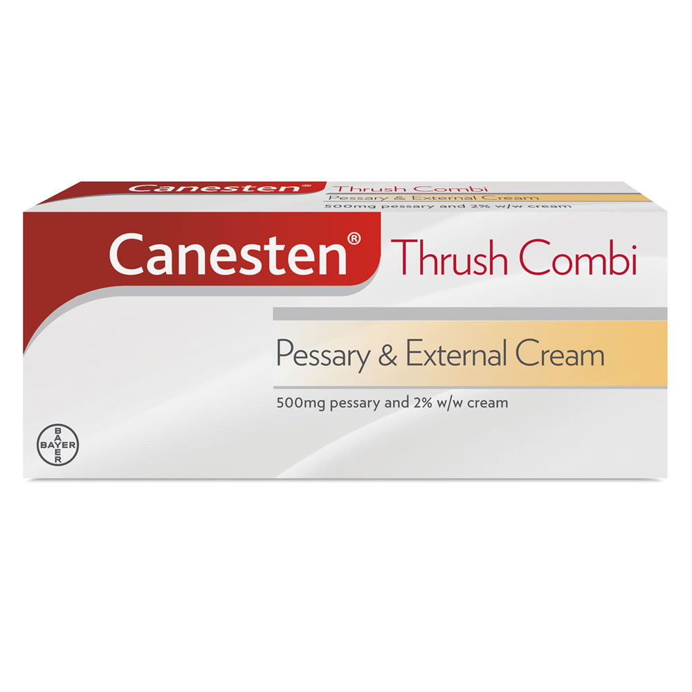 Bayer Canesten Thrush Combi Pessary and External Cream Image 1