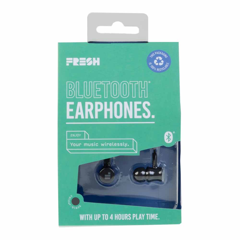 Fresh In-Ear Wireless Earphones Black Image 1