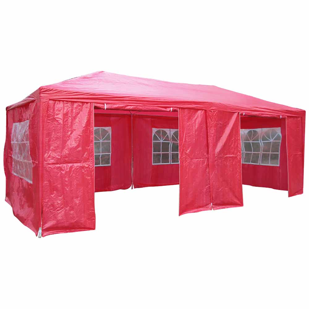 Airwave Party Tent 6x3 Red Image 1