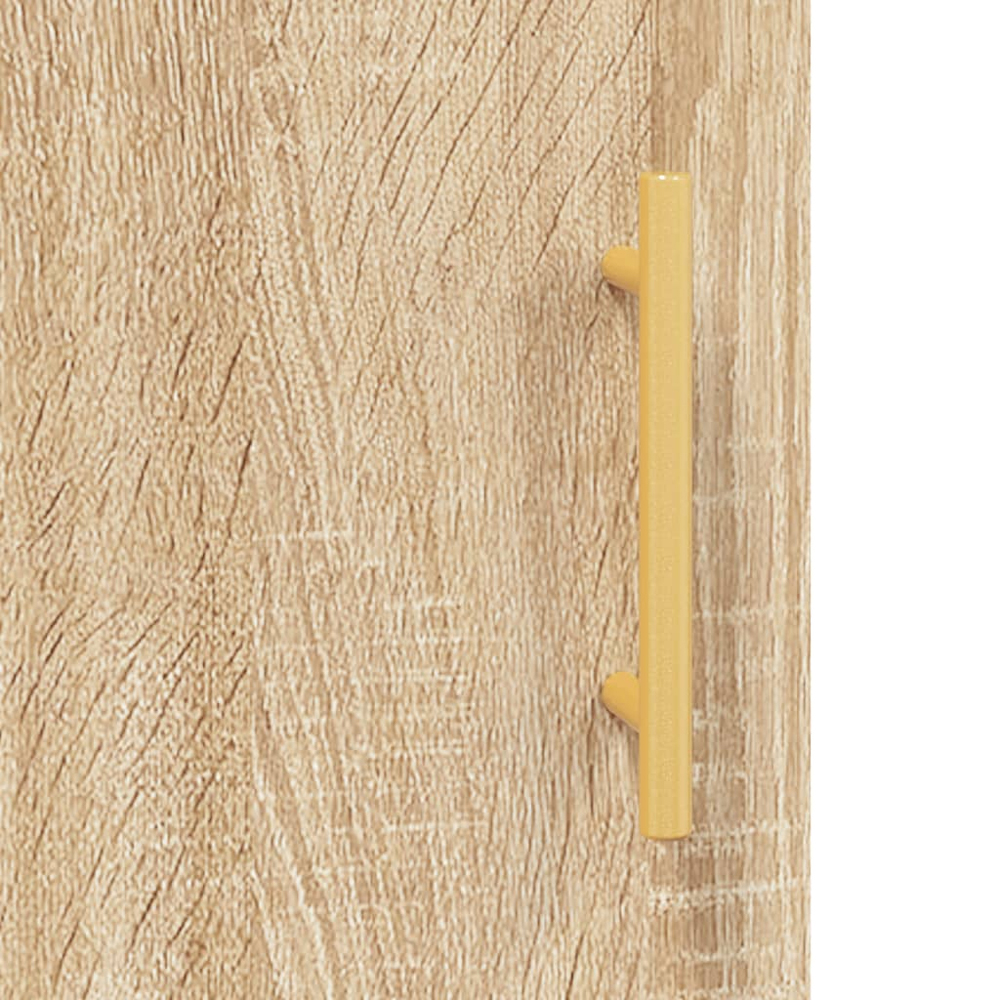 vidaXL 4 Door 2 Drawer Sonoma Oak Highboard Image 9