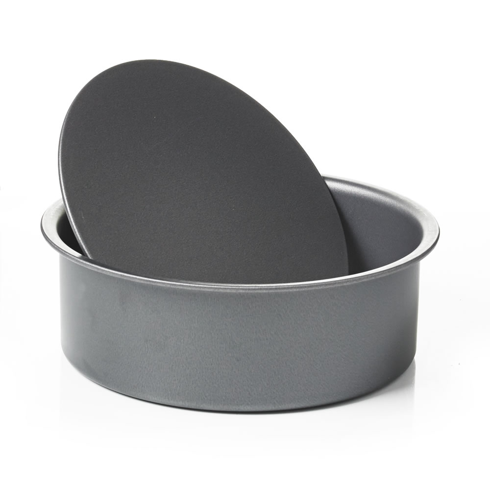 Wilko Cake Tin Non-Stick Deep 20cm Image