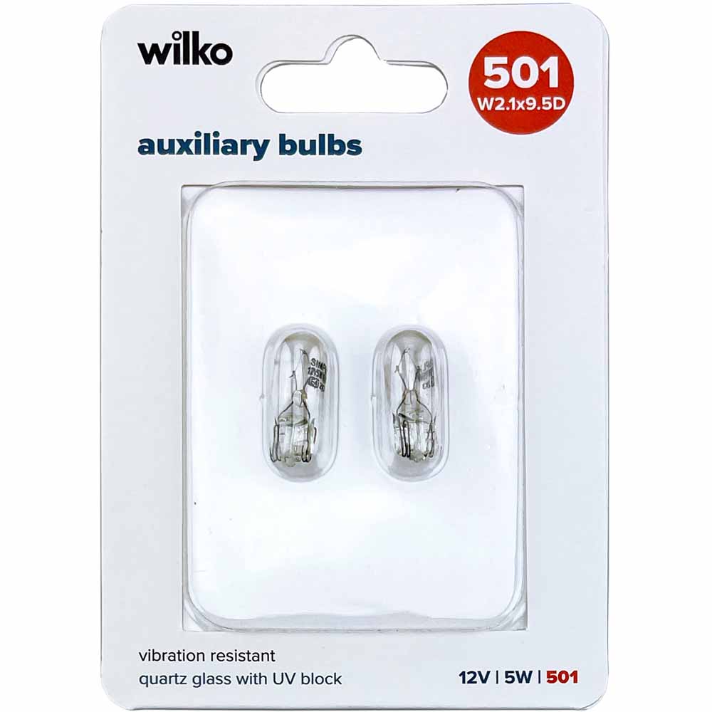 Wilko 501 Twin Blister Bulb Image 4