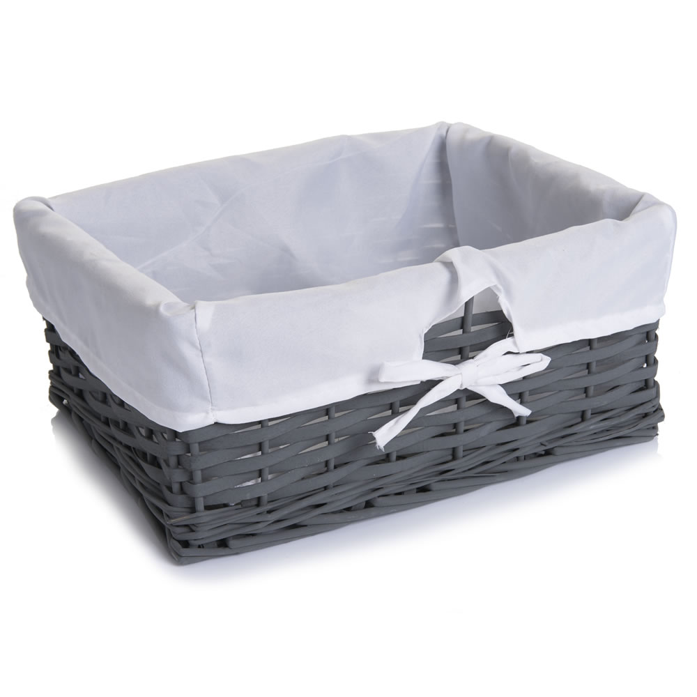 Wilko Grey Willow 4 Drawer Storage Tower Wilko