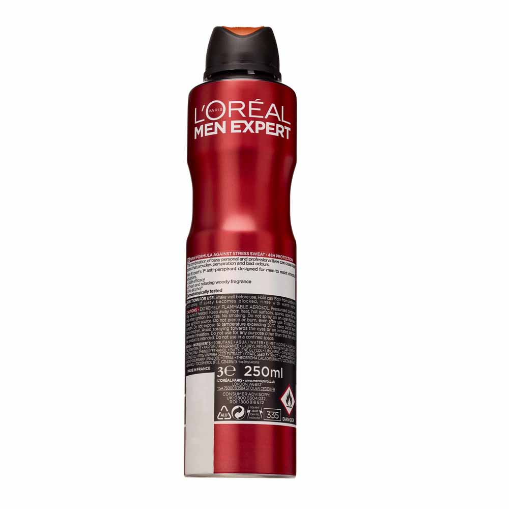 L’Oréal Paris Men Expert Stress Resist Anti-Perspirant Deodorant 250ml Image 2