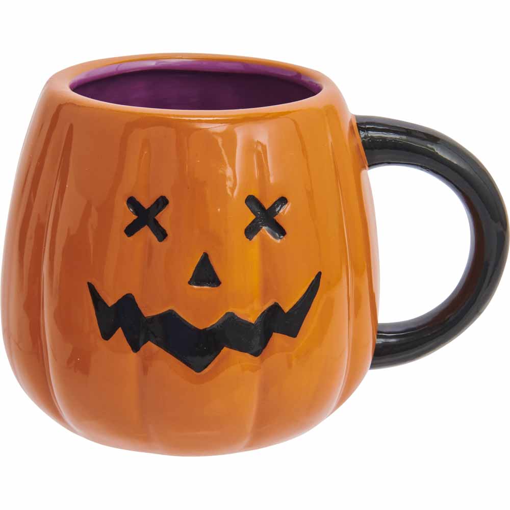 Wilko Pumpkin Mug Image 1