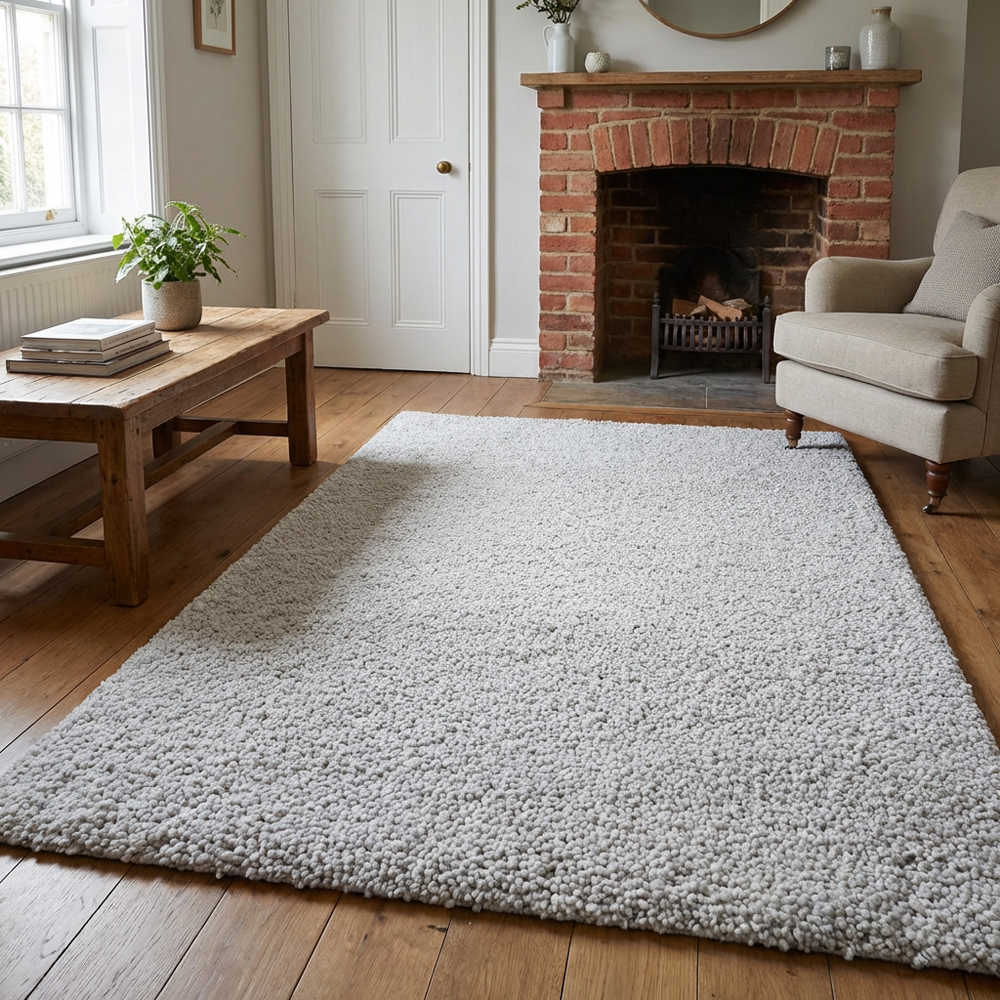 Alaska Pebble Shaggy Rug 120 x 180cm Image 4