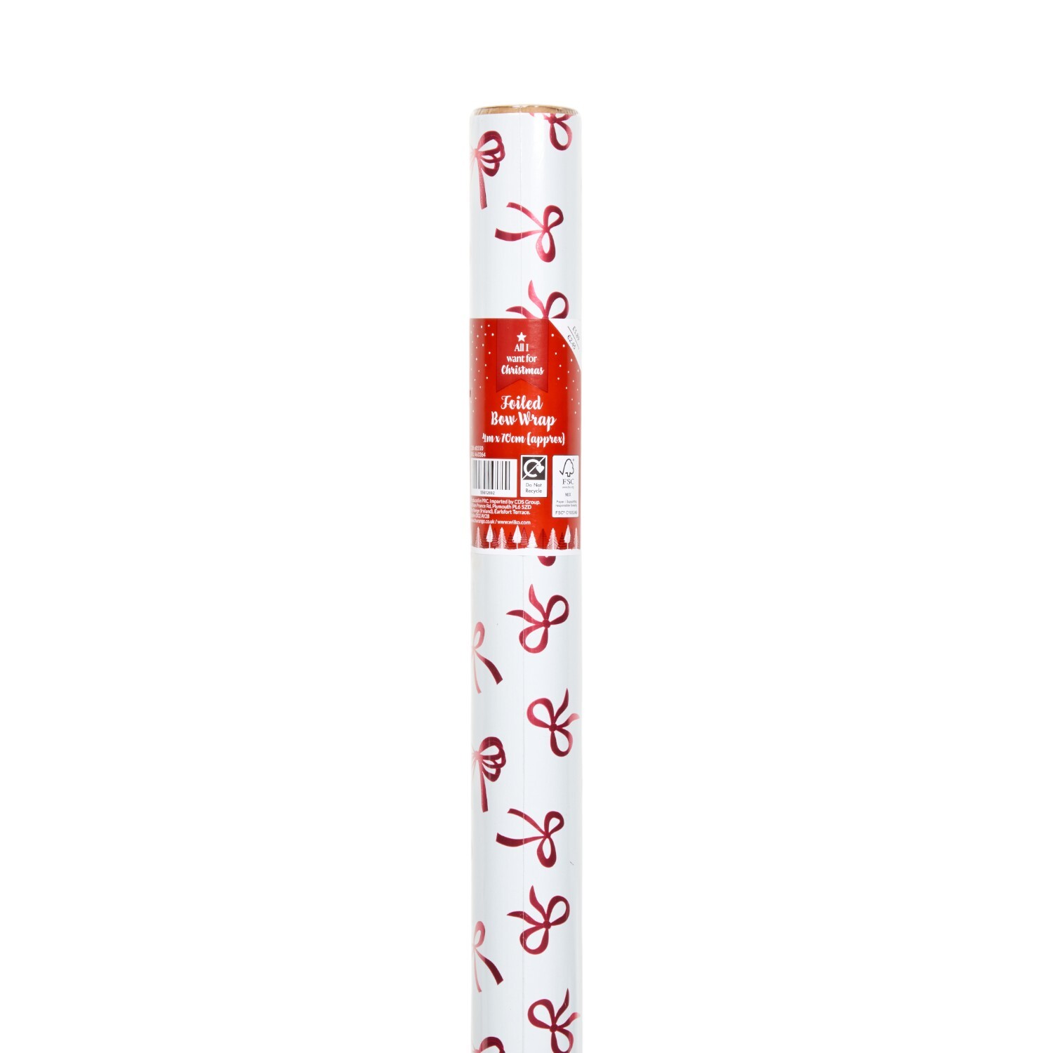 Foiled Bow Gift Wrap Image 5