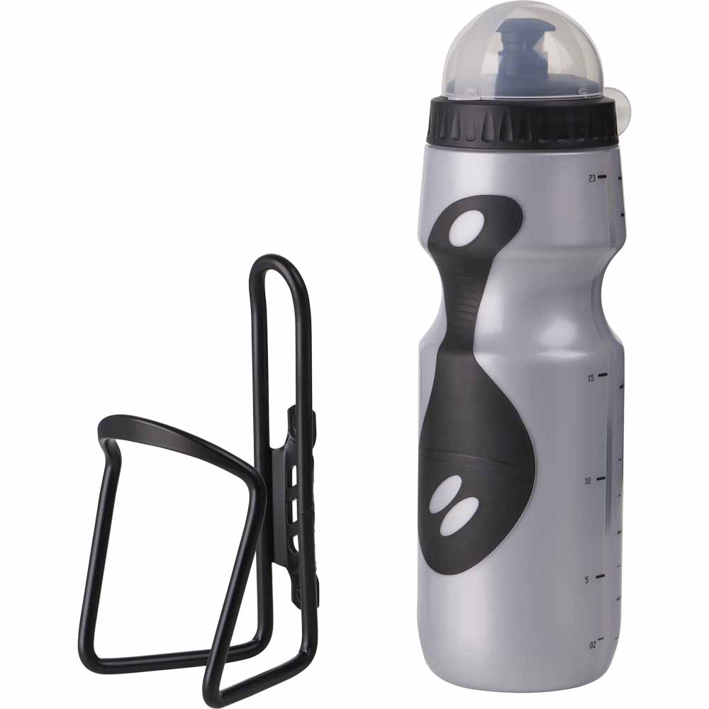Wilko Water Bottle With Alloy Cage Wilko
