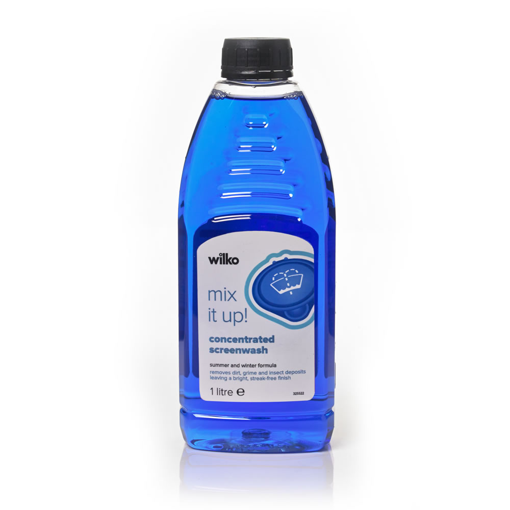 Wilko 1L All Seasons Concentrated Screen Wash Image