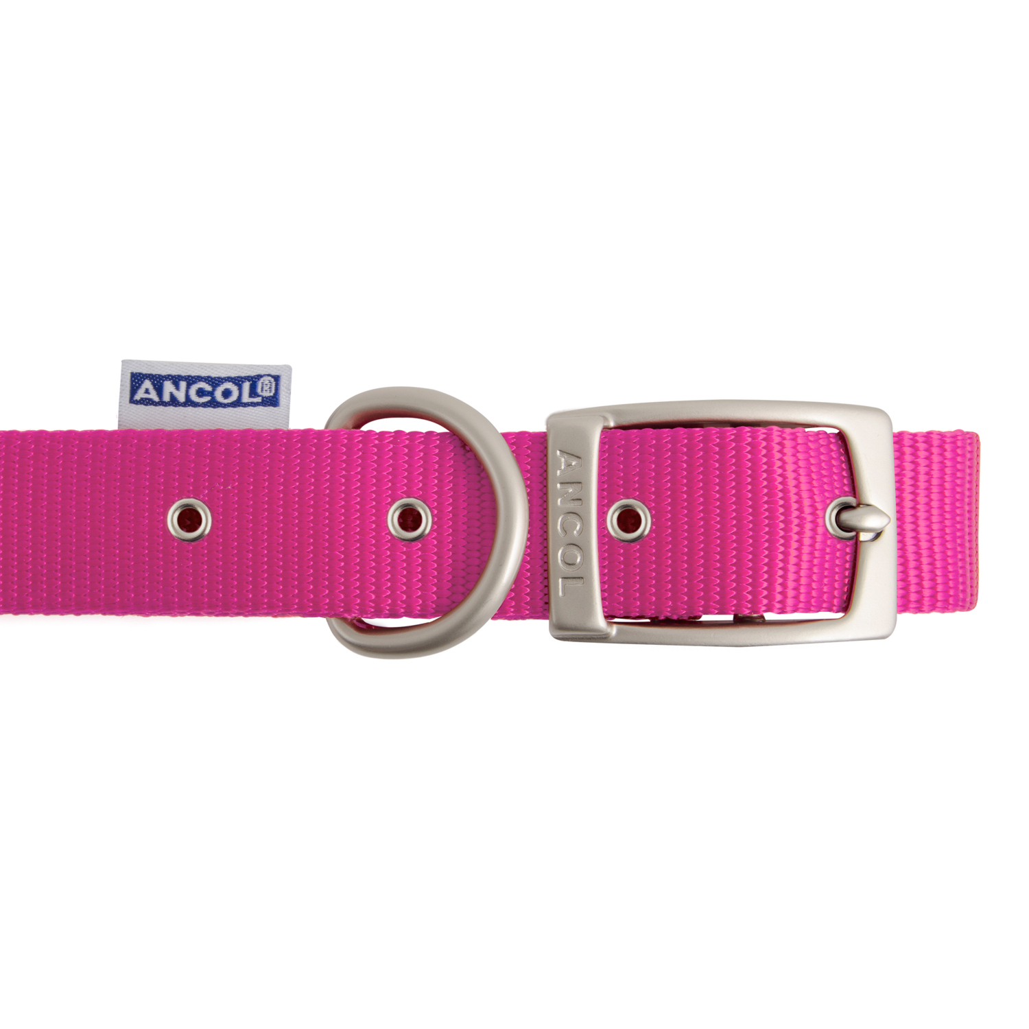 Ancol Dog Collar Nylon - Pink / XS Image