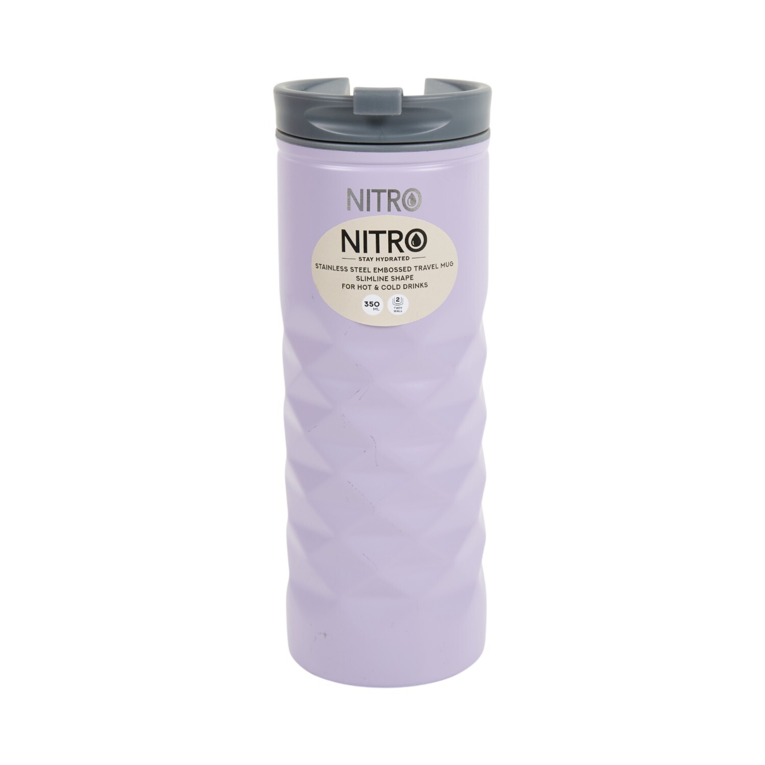 Nitro Stainless Steel Embossed Mug Image 2