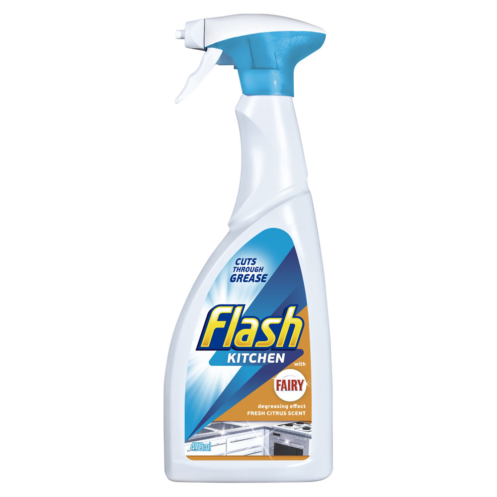 Flash with Fairy Kitchen Spray 450ml Image