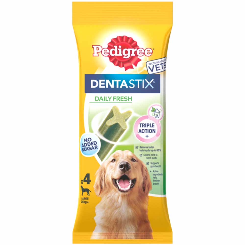 Pedigree Dentastix Fresh Adult Large Dog Dental Treats 154g 4 Pack Image 2