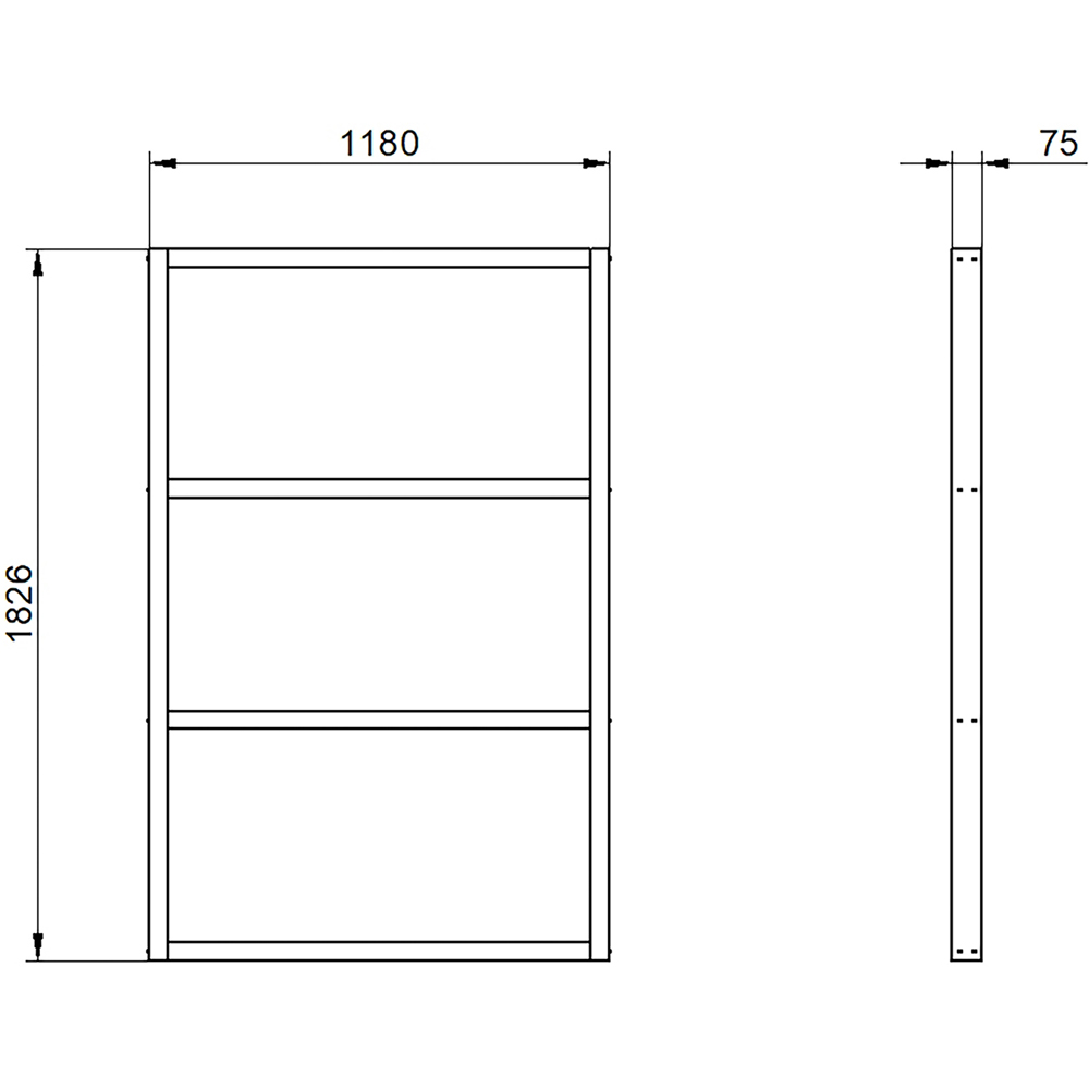 Forest Garden 6 x 4ft Pressure Treated Shed Base Image 4