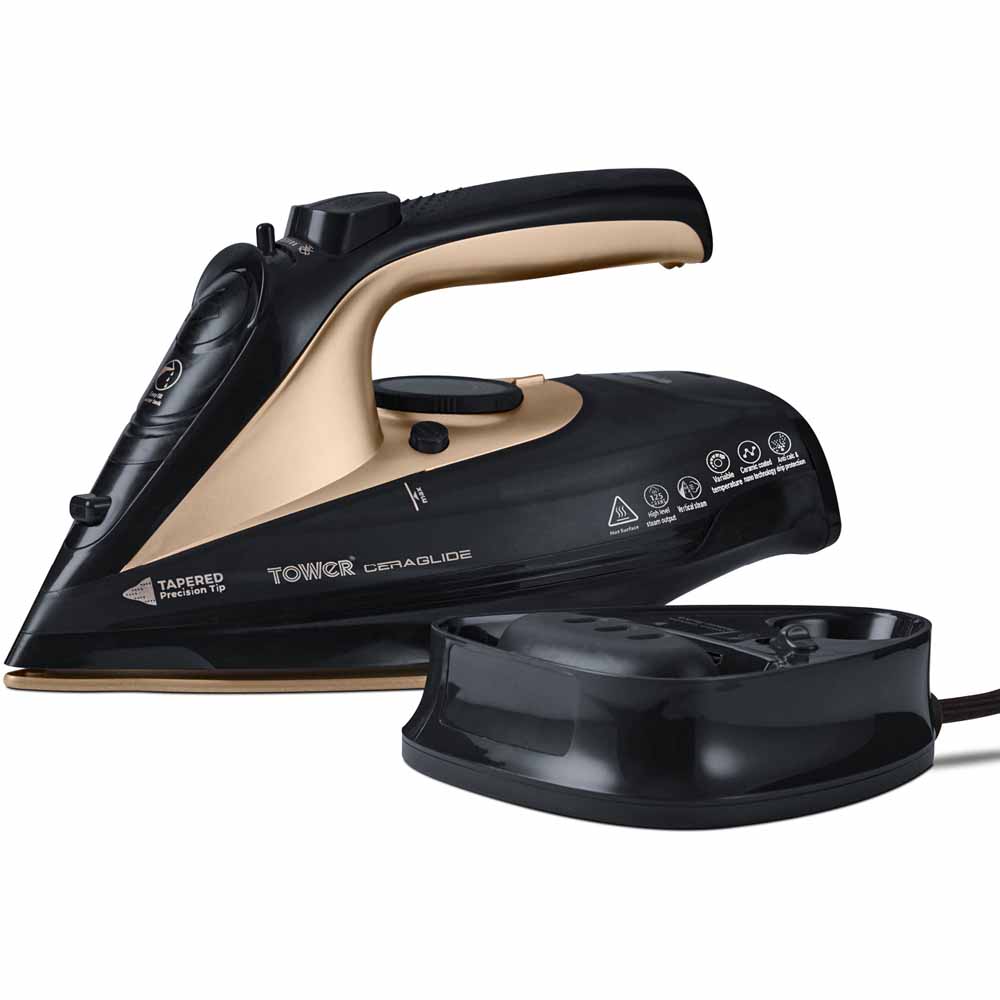 Tower CeraGlide Cord Cordless Iron 2400W   Image 1