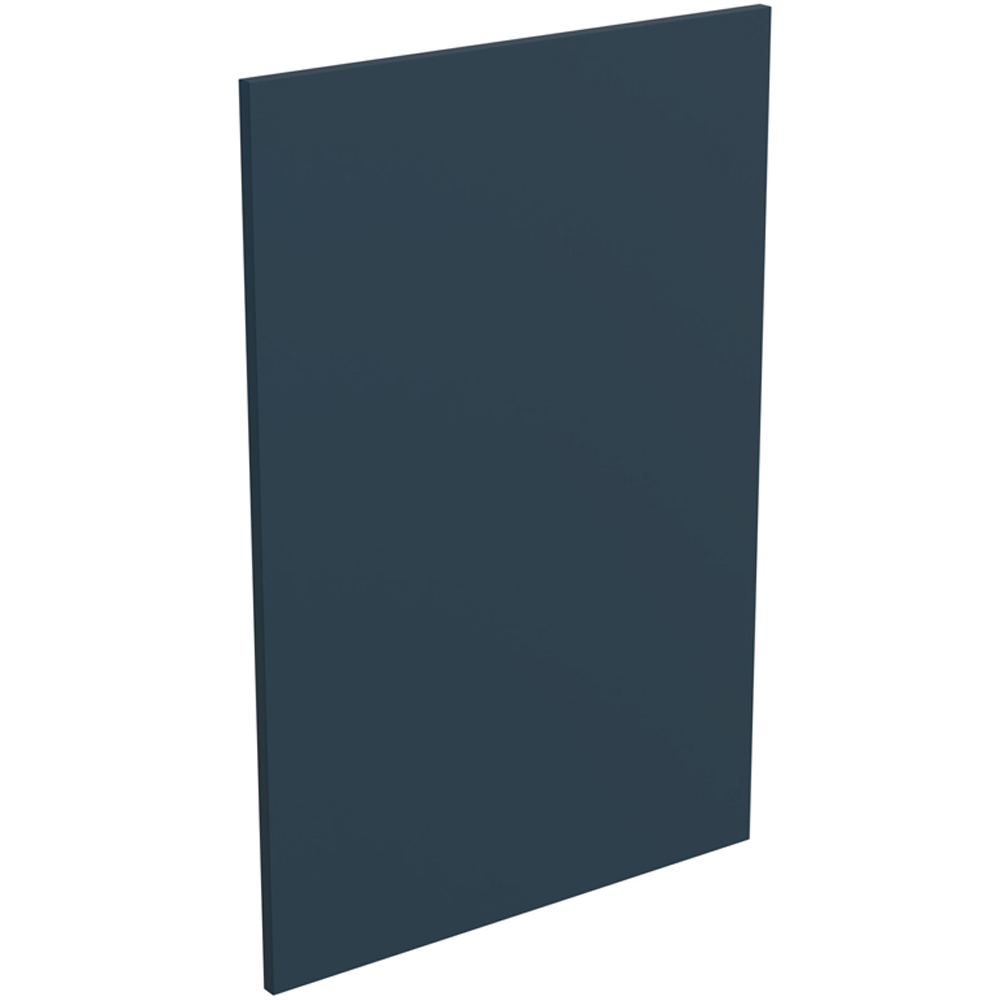 Kitchen Kit Slab Supermatt Blue Base End Panel 900 x 600 x 18mm Image 1
