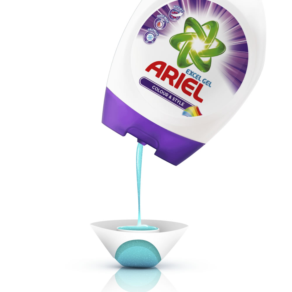 Ariel Colour Washing Gel 24 Washes 888ml Image 2