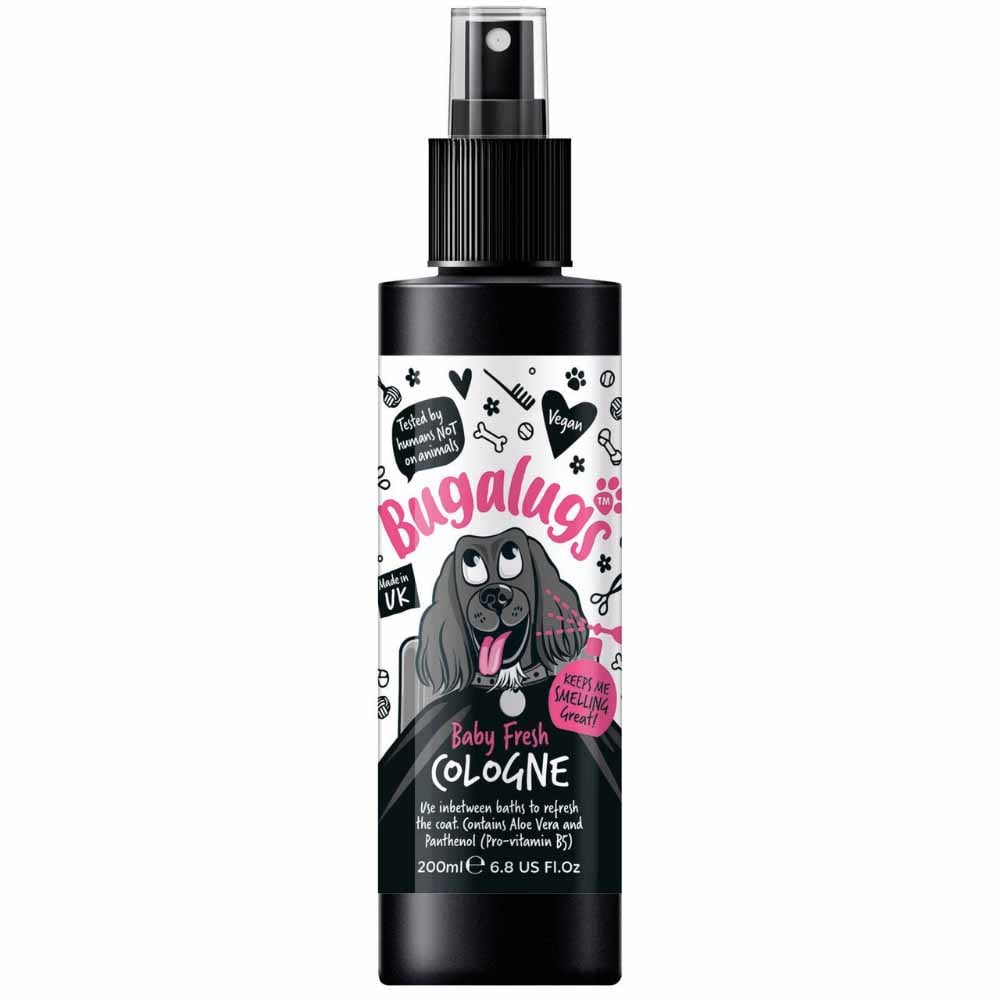 Bugalugs Baby Fresh Dog Cologne 200ml Image 1