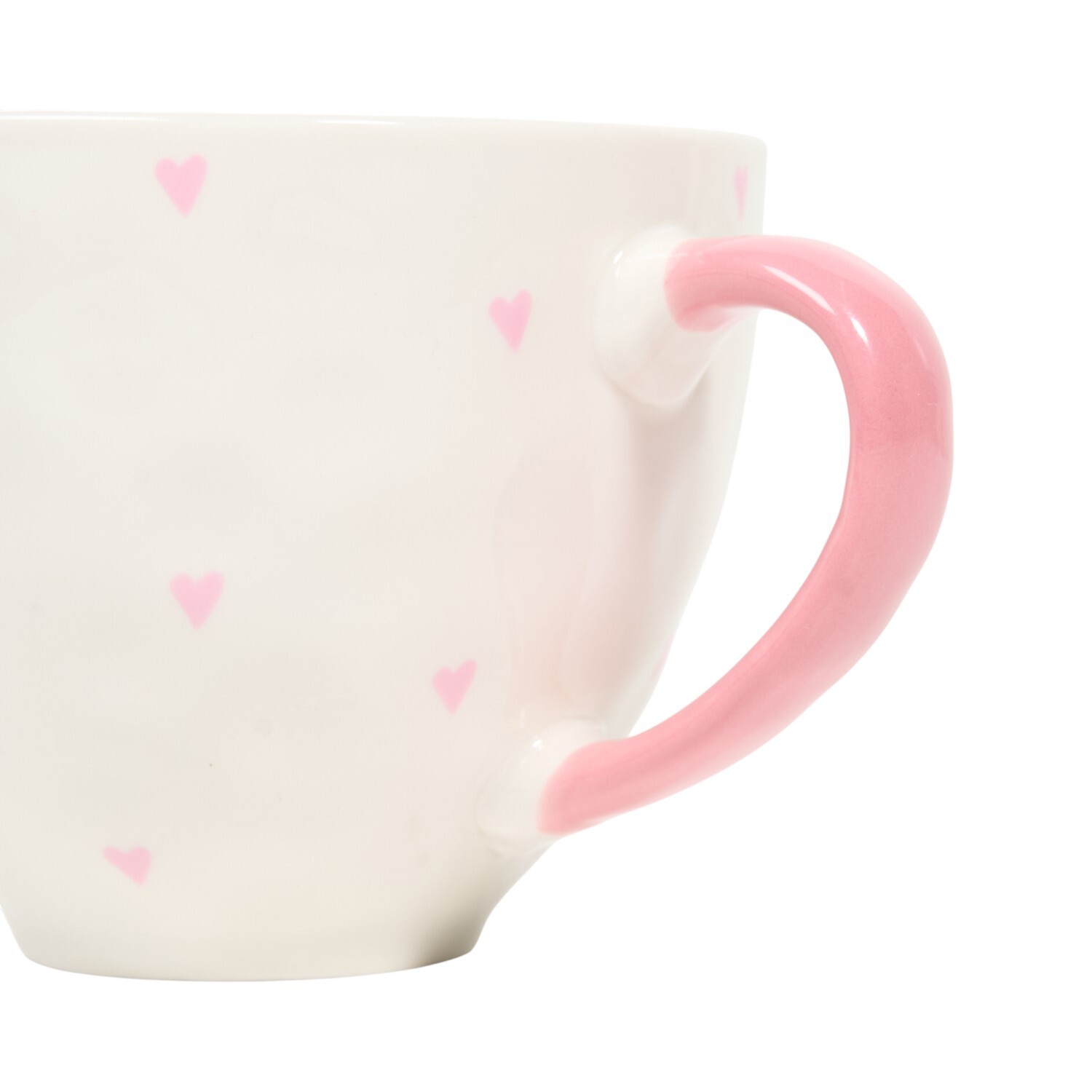 Love You or Be Mine Pink Mug Image 6