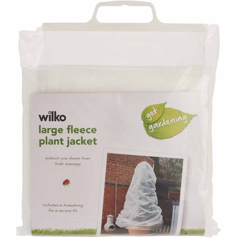 Wilko Plant Fleece Jacket Large Image 1