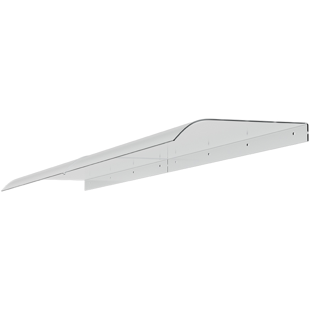 Living and Home Arched Frosted Awning Canopy 1.6 x 0.43m Image 4