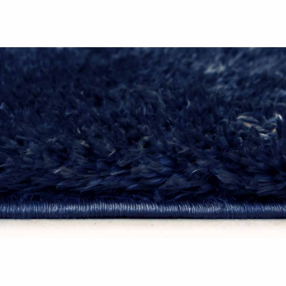 Supersoft Shaggy Deep Blue 120 x 170cm Image 3