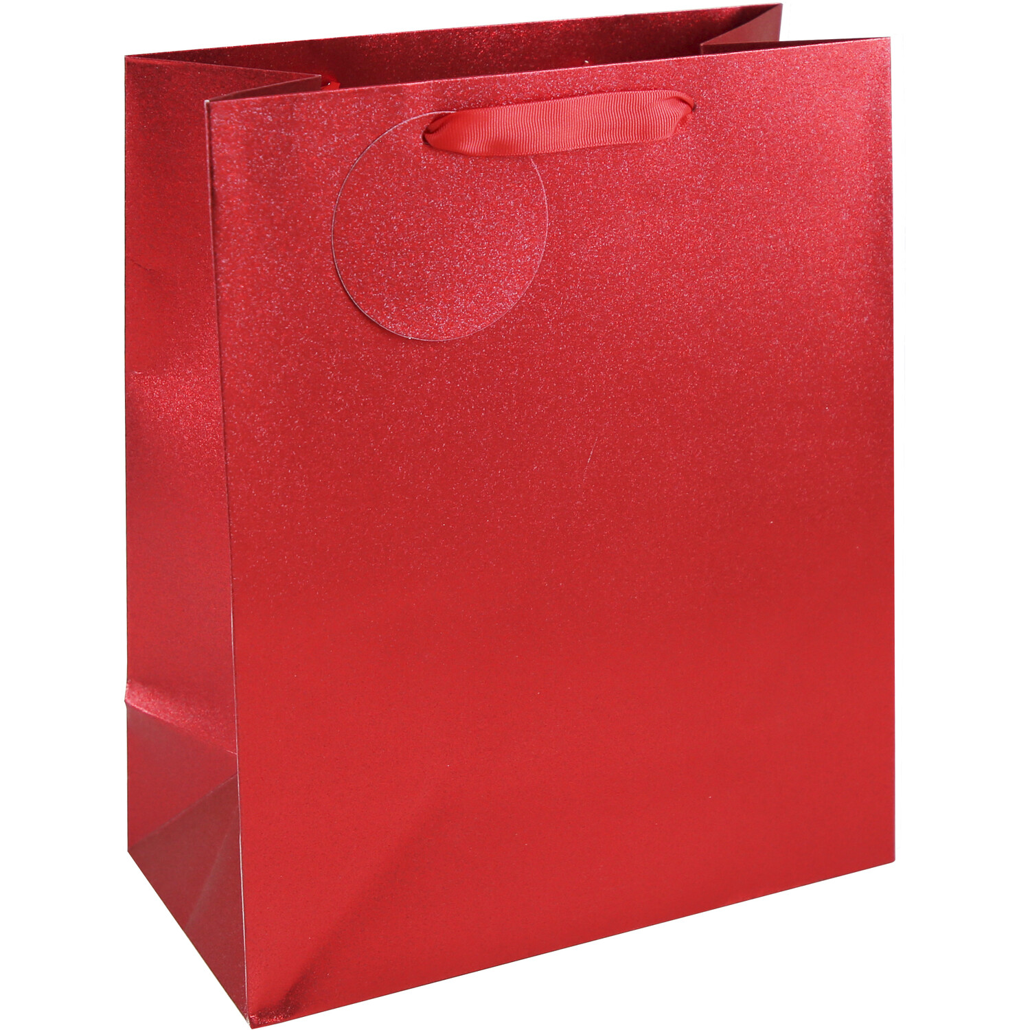 Shimmer Gift Bag - Red / Large Image 1
