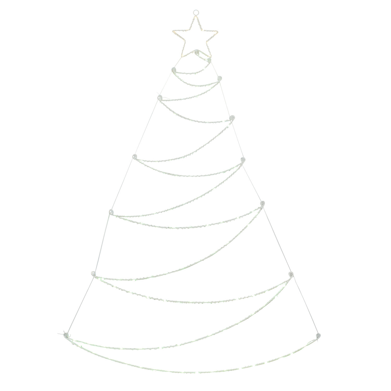 Hanging LED Christmas Tree Image 1