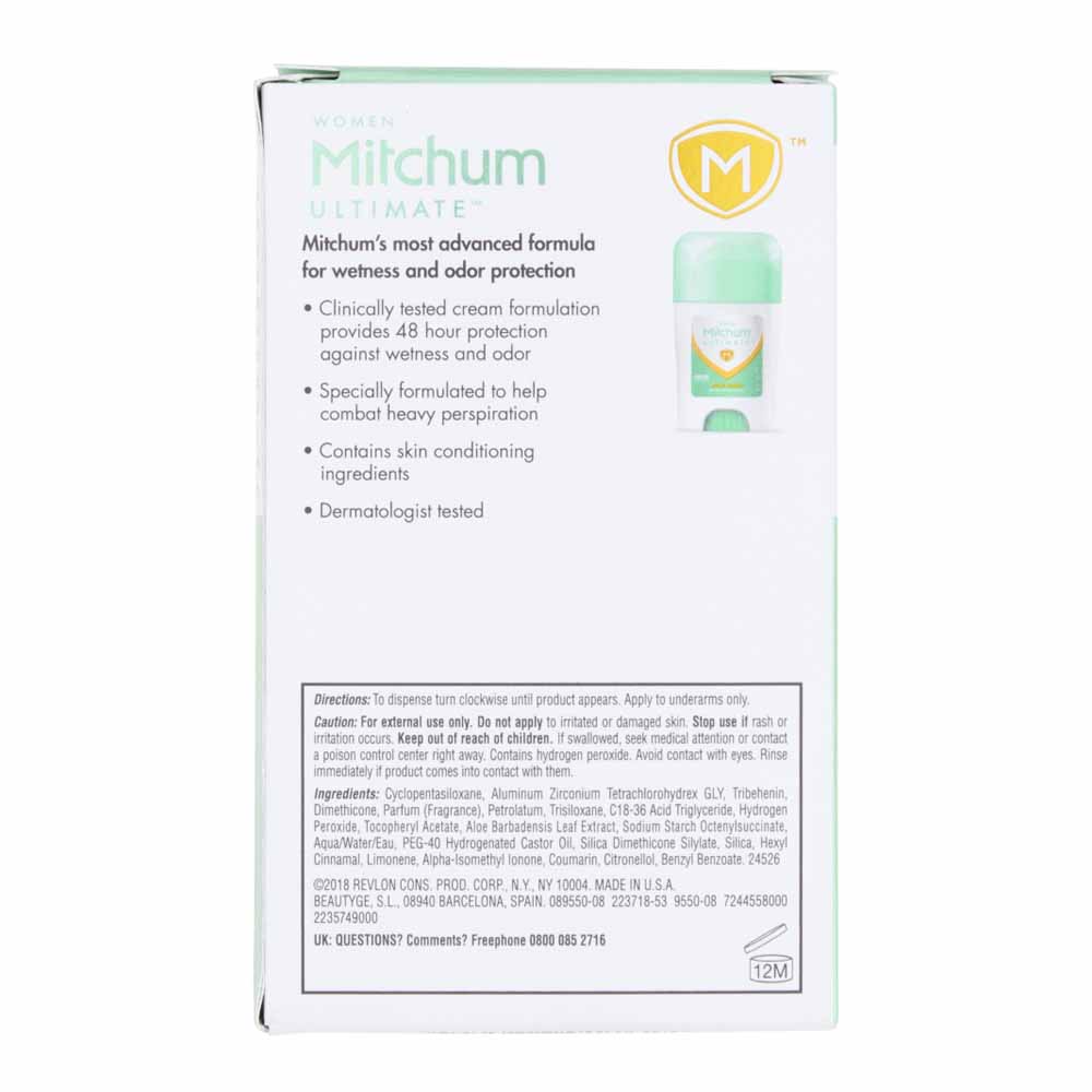 Mitchum Ultimate Fresh Anti-Perspirant Roll On Deodorant 45g Image 2