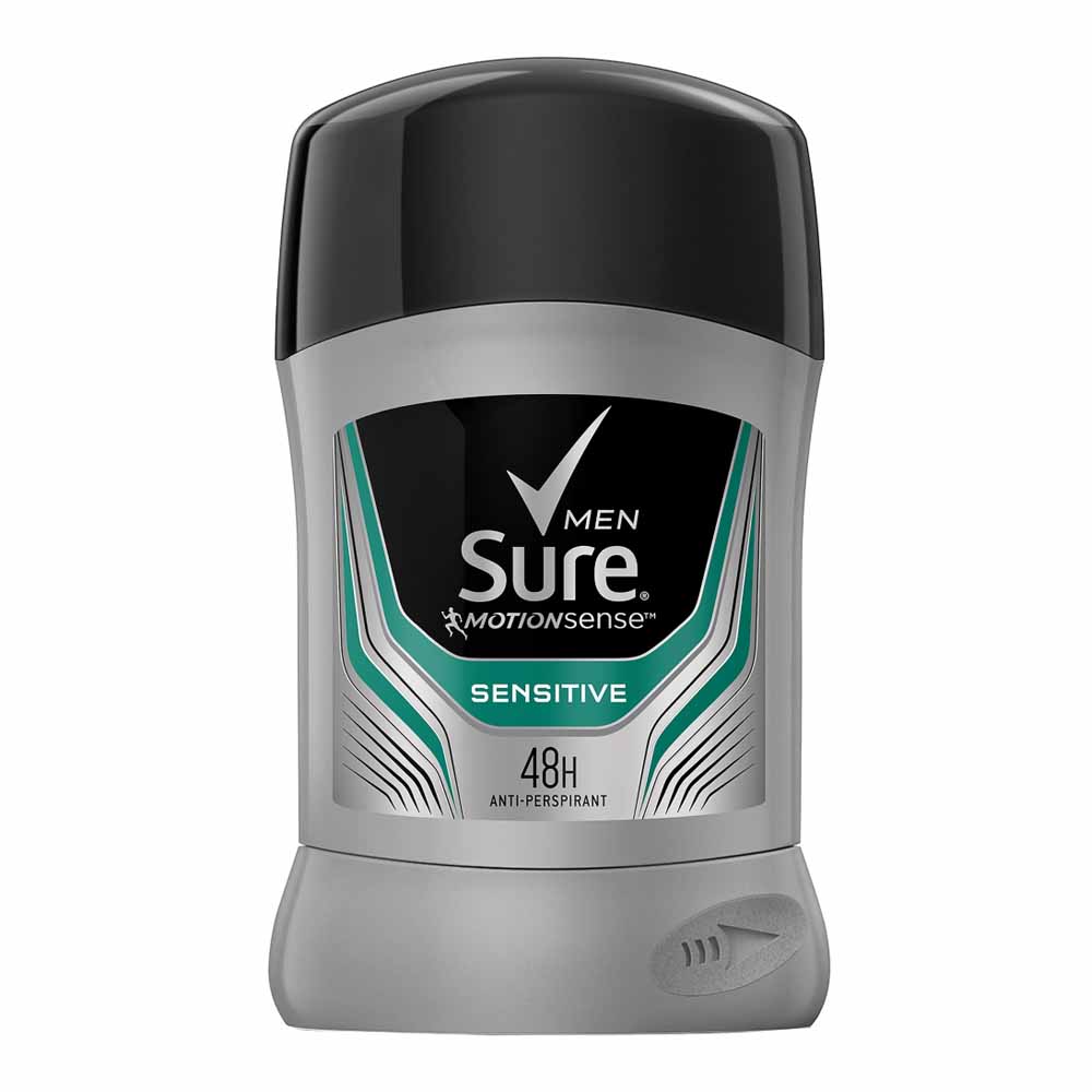 Sure For Men Sensitive Anti-Perspirant Stick 50ml Image 2