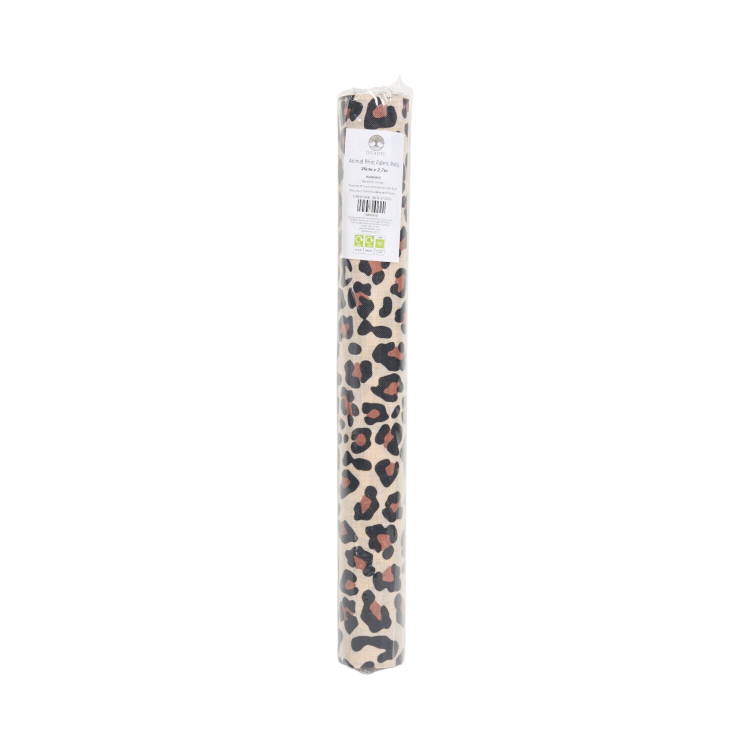Animal Print Fabric Roll Image 3