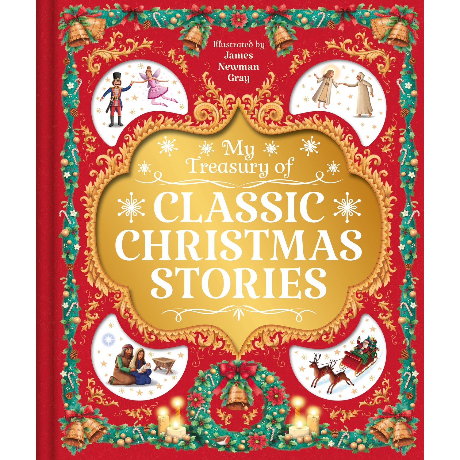 My Treasury of Classic Christmas Stories Red Image