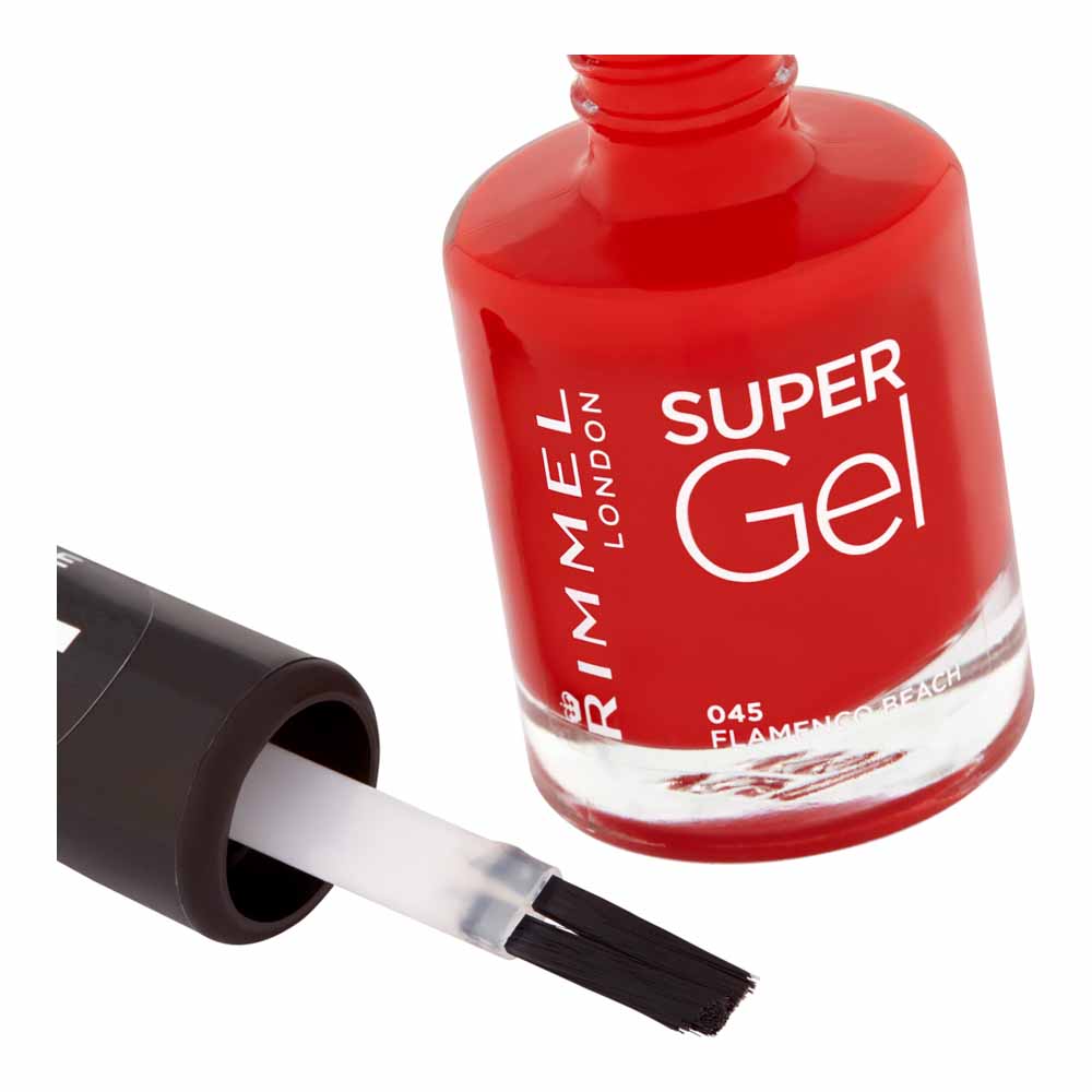 Rimmel Super Gel Nail Polish Flamenco Beach 045 Image 3