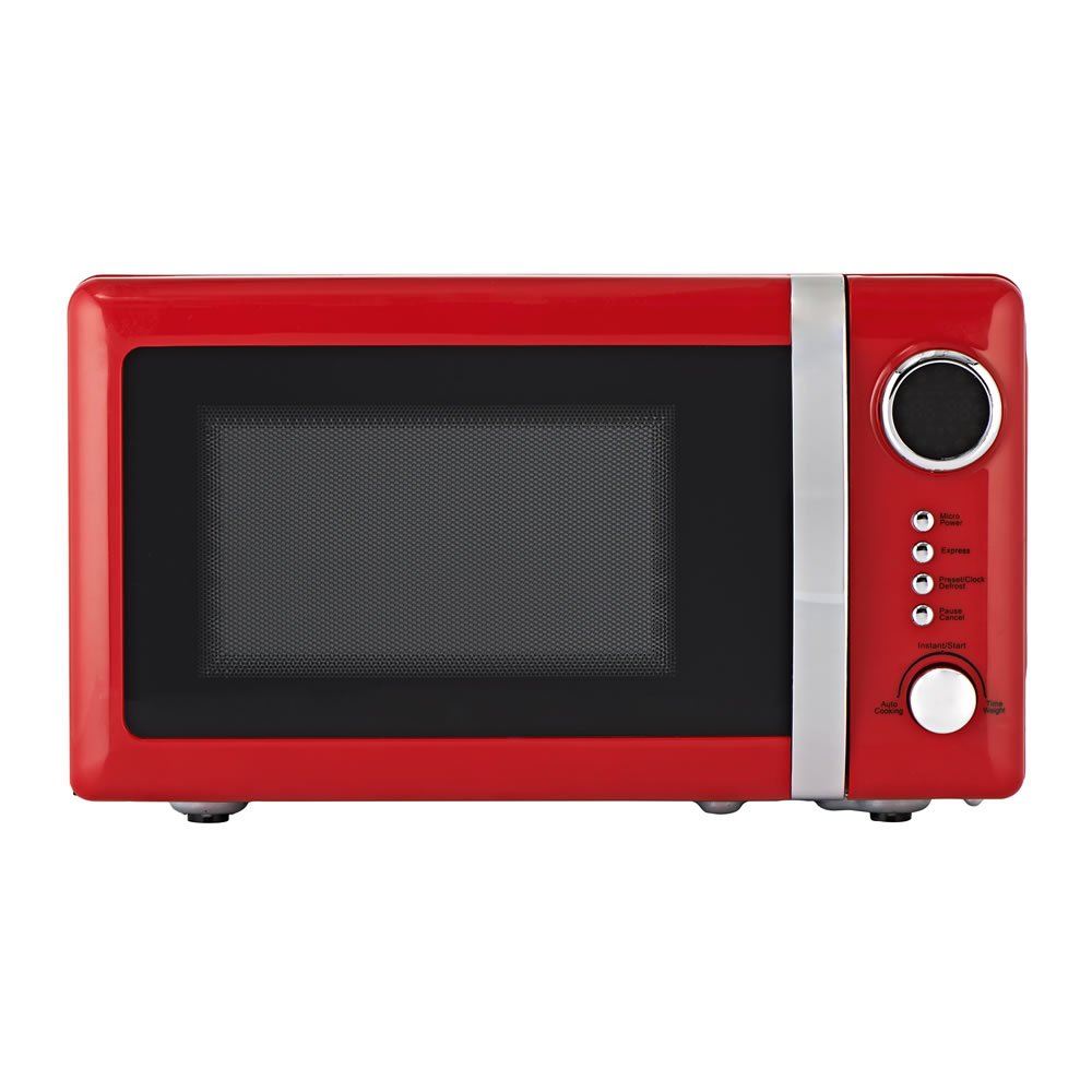 Wilko Colour Play Red 20L Microwave Image 1