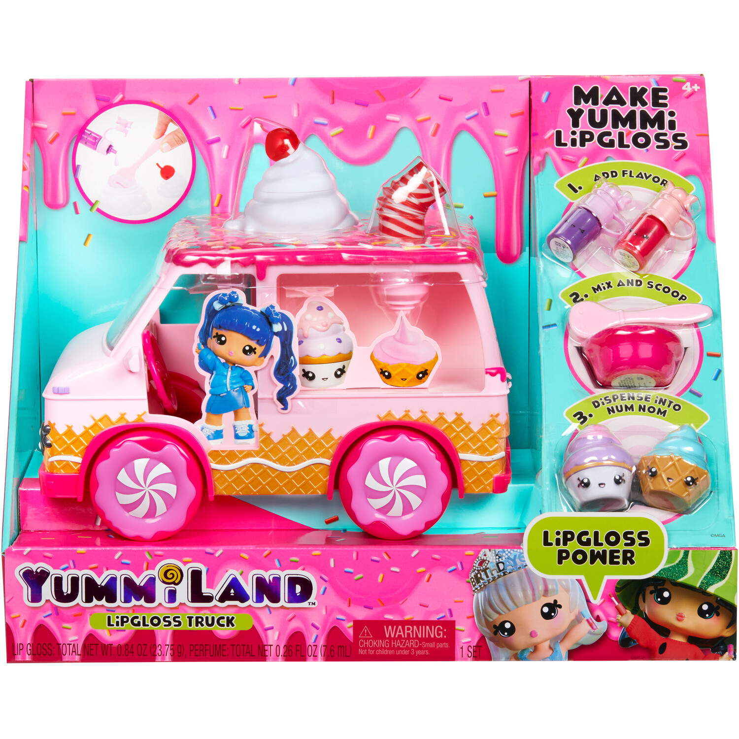 Yummiland Lip Gloss Truck Pink Image 1