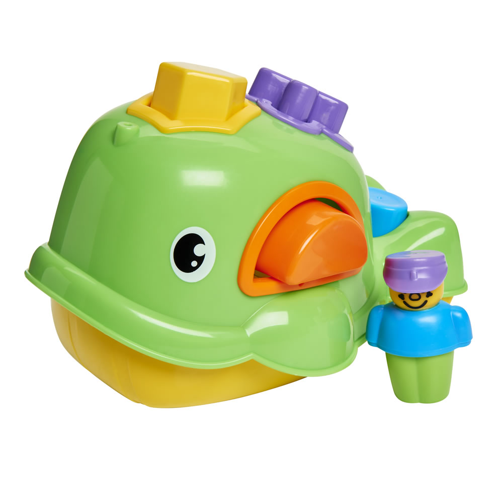 Wilko Bathtime Benny Shape Sorting Water Toy Image 2