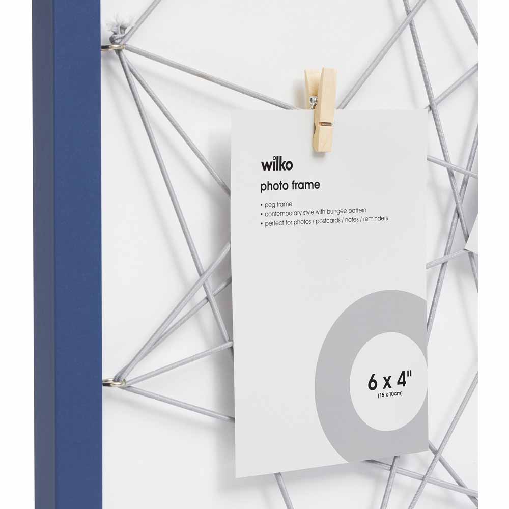 Wilko Navy Corded Photo Frame 16 x 20 Inch Wilko
