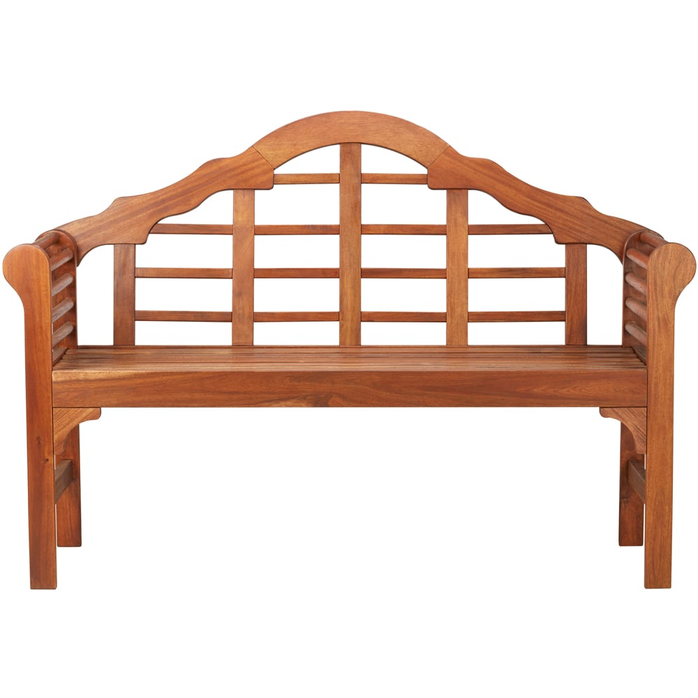 Garden Gear Lutyens Acasia Bench Image 3